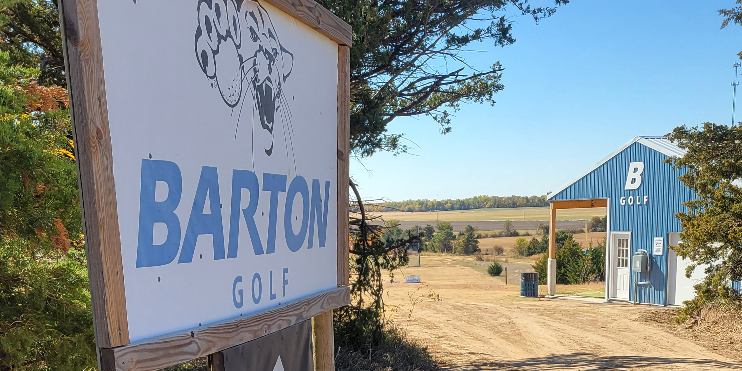 Entrance to Barton Golf Range