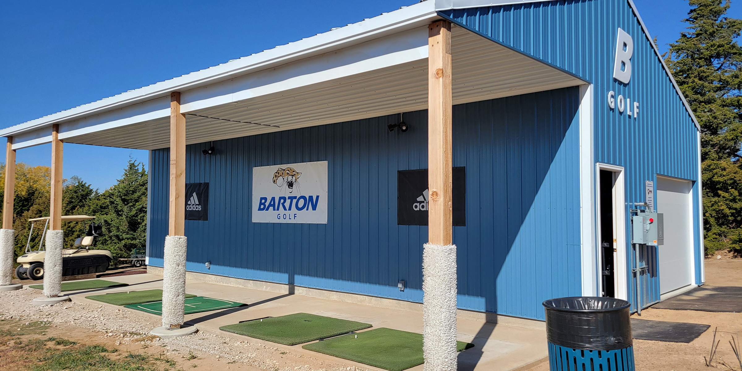 Barton Golf Range hitting area