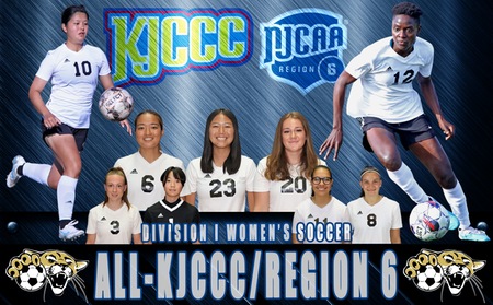 Barton women's soccer 2023 All-KJCCC/Region 6 Post-Season selections
